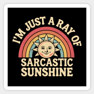 Sarcastic Sunshine Magnet
